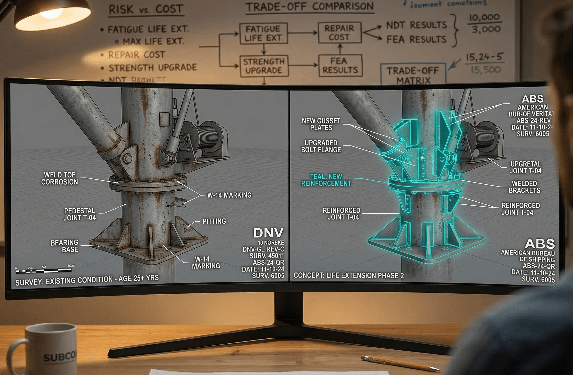 Equipment life-extension studies