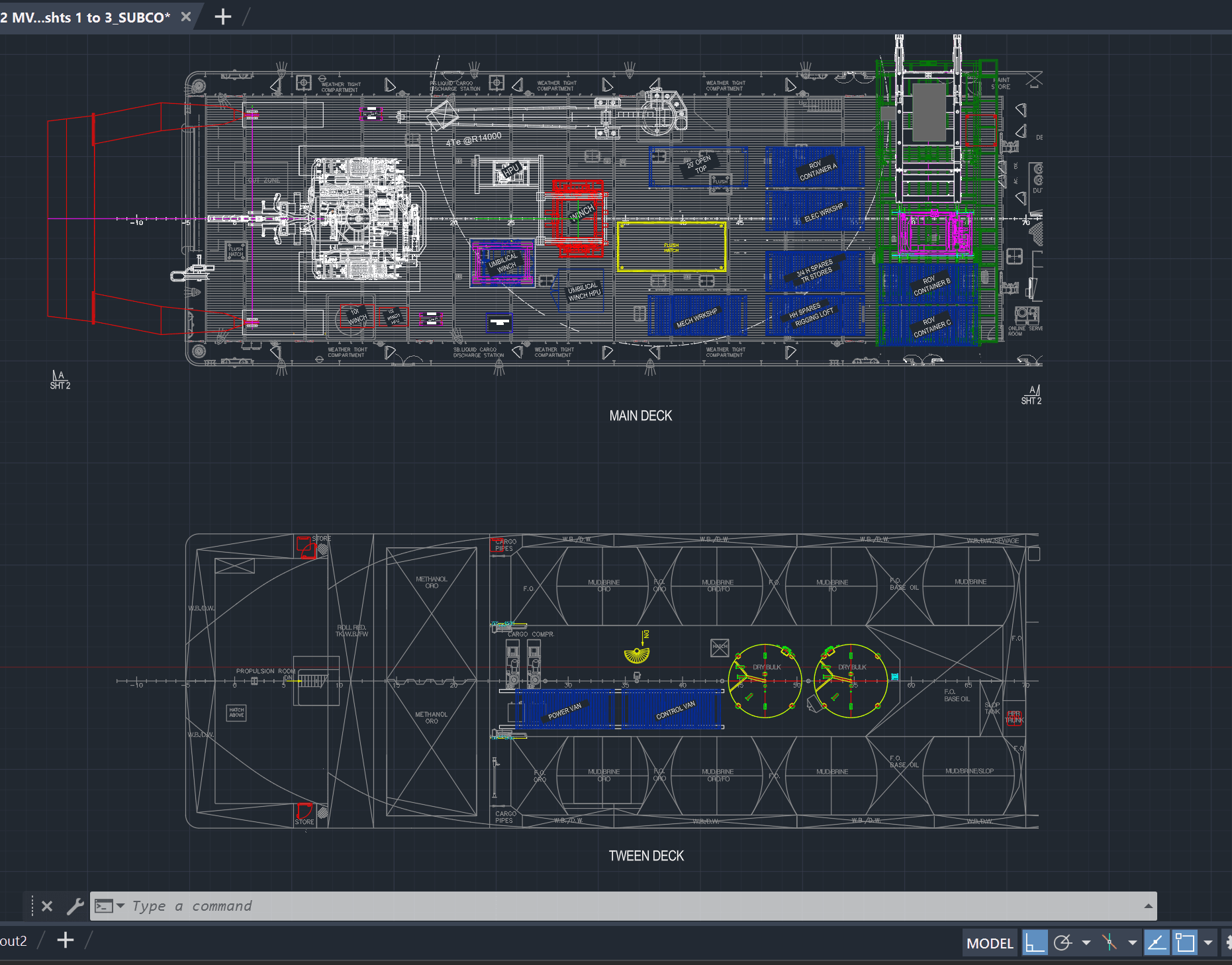 Concept layouts & interfaces
