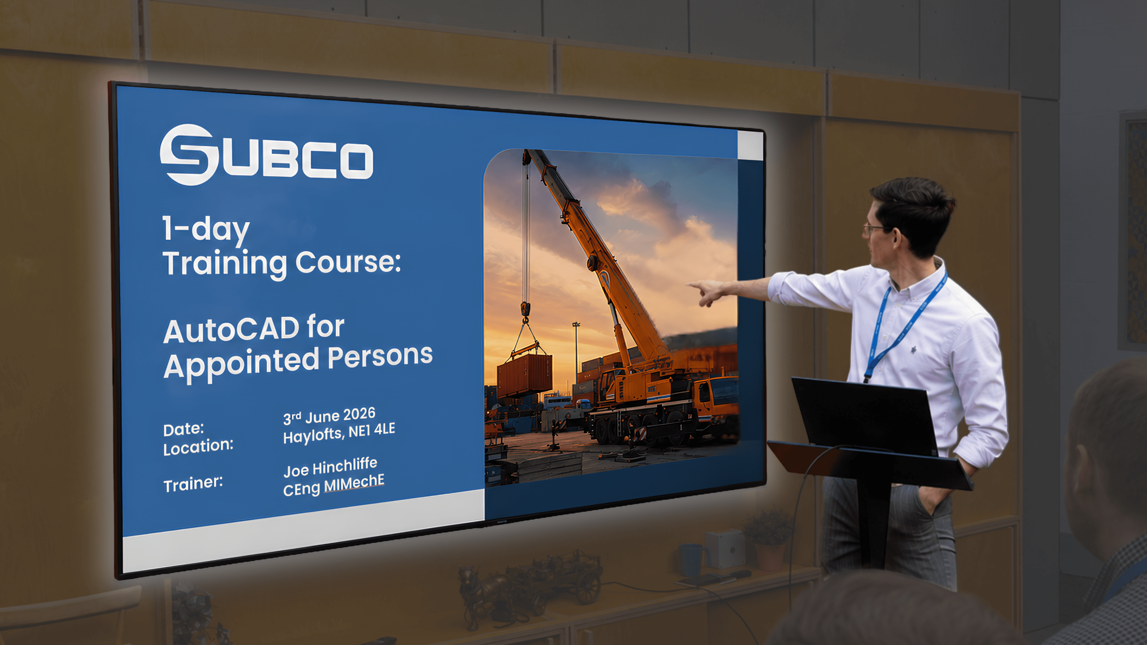AutoCAD Training for Appointed Persons